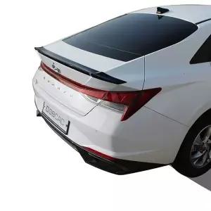 아반떼 7세대 리어스포일러 트렁크 가드 몰딩 튜닝 자동차튜닝용품