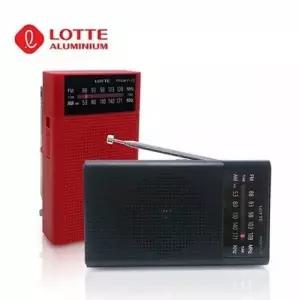 (색상선택 색상선택/색상선택)롯데 휴대용라디오 핑키 13 FMAM 고감도