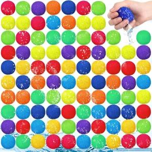 릴렉스자이언트 재사용 가능한 물볼 야외 게임용 물풍선 수영장과 뒷마당에서 즐길 수 있는 여름 비치볼