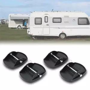 아웃트리거발판 캠핑 카라반 아웃트리거 스토퍼 발판 받침대 빅풋패드 카라반빅풋