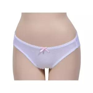 화이트 핑크 리본 주니어 여자아이 팬티 여학생 속옷