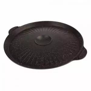 구이팬 34cm 원형 야외용 로스 불판