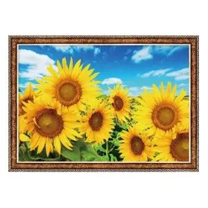 액자 포함 해바라기 500피스 직소퍼즐