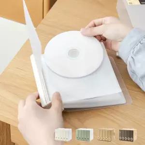 앨범형 CD 케이스 120개입 공CD보관함 정리함 수납함 앨범형CD케이스