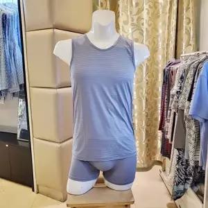 [대구백화점][비너스]남성 아쿠아엑스 런닝 드로즈세트(VMVS068/VMPS068T GY)