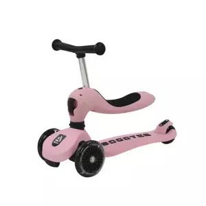 알파카 퍼스트 킥보드 2in1 탈부착식 핑크 어린이 유아 씽씽이 붕붕카