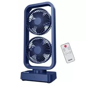 듀얼팬 340도 USB 리모컨 듀얼 양날개 선풍기 상하 분리 조절 써큘레이터선풍기