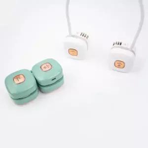 ( )깔끔 넥선풍기 목풍기 세트 2P 여름대비 가벼운 목선풍기