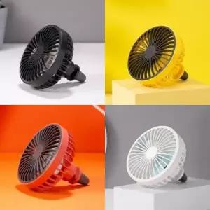 차량용 송풍구 LED 선풍기 GXZ-F829 3단조절 USB 미니 선풍기
