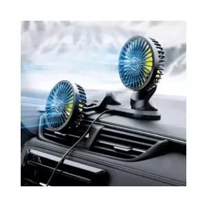 ( )루미나D usb 차량용 선풍기 각도조절 트윈선풍기 써큘레이터