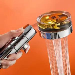 [에이치플러스몰]TC 수압상승 필터형 샤워기헤드 녹물 유충제거 샤워필터