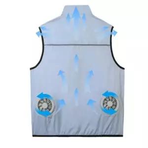 여름 남녀공용 쿨링 냉감 선풍기 베스트 빅 통풍 조끼