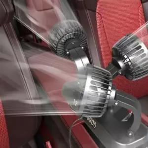 3구 헤드 차량용 선풍기 에어컨 미니 휴대용 손풍기