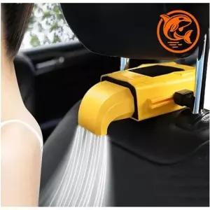 차량 헤드레스트 소형 선풍기 조절형 쿨링 팬 시원한 전용 차량용 송풍기