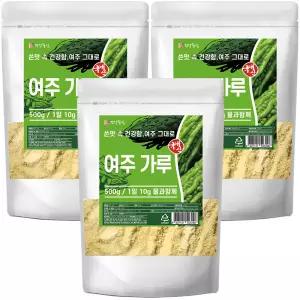 국산 여주 분말 가루 500g 3개 