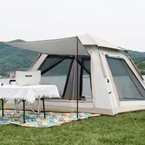 5인용 텐트 자동 원터치설치 방충망 방수 캠핑 여행