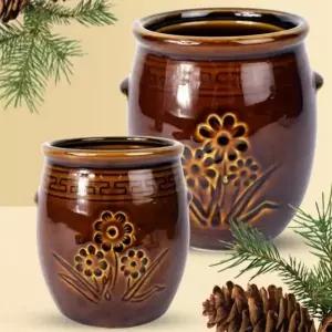 도자기 다용도 용기 다용도통 다용도꽂이 전통도자기