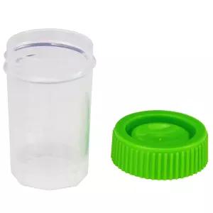 캡럭스 에버그린 2403519G80 VI 시리즈 20mL 바이알 PPCP 튜브 HDPE 와이드마우스 개구부 투명한 가시성을