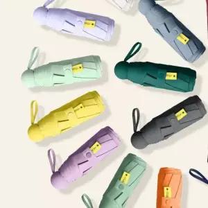 파스텔 미니우산 50개(인쇄가능) 2단우산 미니우산