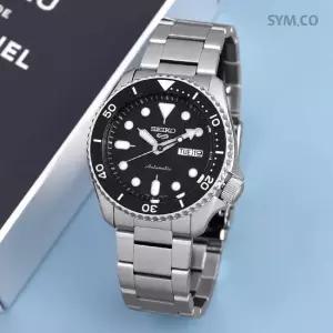 MUST IT_5 SRPD55K1 오토매틱 블랙 아날로그 캐쥬얼 남자 메탈 시계 d4