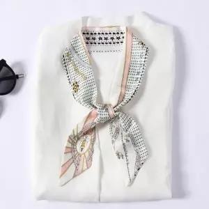 ( )프린 양면 스카프 퀸 여성 미니스카프 가을스카프 여성 여자스카프 끈스카프 봄스카프 미니스카프