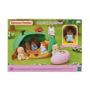 [토이트론]실바니안패밀리 5453-아기 고슴도치 요람바구니 세트
