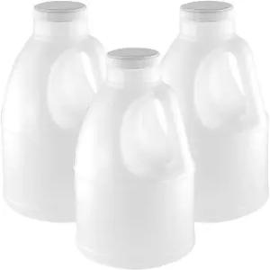 피나클 머천트 57온스 플라스틱 저그3팩 재사용 가능 식품 안전 BPA 프리 물 소스 비누 세제 액체 꿀병용