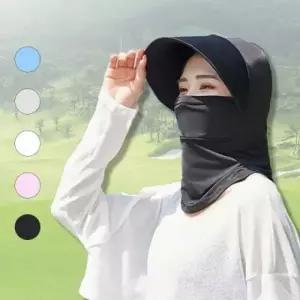 쿨링 전면 마스크 캡 모자형 스포츠 넥쿨러 아이스