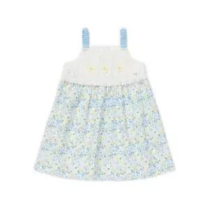 [블루독베이비]46-314-400-07 BL) 플라워 쿨 와이드핏 롬퍼_s