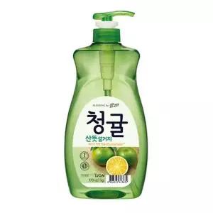 청귤설거지 참그린 산뜻세제 청귤세정제 산뜻주방세제 970ml주방
