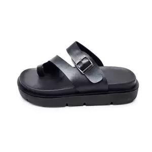 [세자매]남녀공용 푹신한 버클 스트랩샌들 키높이 여름슬리퍼