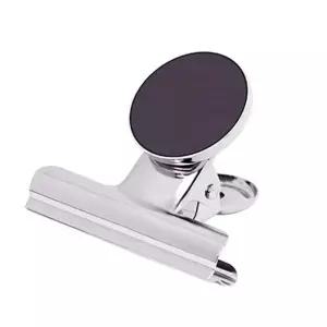 (사이즈 중형 40mm)실버 집게 40mm 자석 소품 사진 액자 인테리어 실버집게 수입 악세서리