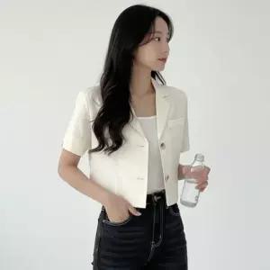 [SBD] 시스첼 반팔 여름자켓 크롭 자켓 SD-260221