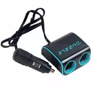 [CAR] 차량용연장소켓 컬러 2구 소켓 캠핑소켓