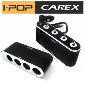 [CAR] 자동차확장슬롯 보조전원멀티잭 USB스위치컨넥터 4구소켓