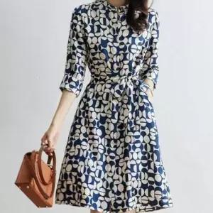 220622 차이나라운드 원피스 RB27 블루디 드레스허그