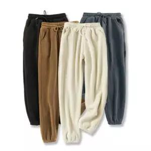 기모 밴딩 팬츠 기모트레이닝복 여자겨울바지 기모하의