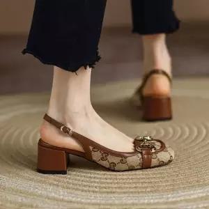 슬링백샌들 여성샌들C25 하이힐샌들 여름샌들 스트랩샌들 정장샌들 여성샌들