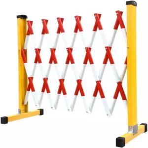 KOMFGT 접이식 바리케이드 안전 교통 쉽게 조립할 수 있는 장벽빨간색 1.2 2M을 빠르게 차단합니다