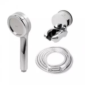 강력 수압상승 샤워기 메탈호스 A세트 1.5m 기능성 샤워기헤드 샤워줄 거치대 화장실 수전 절수형 부속품