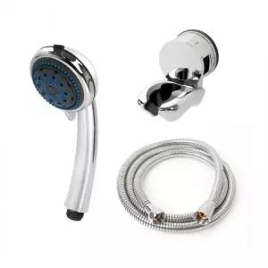 안마 샤워기 고급메탈호스 A세트 1.5m 샤워줄 거치대 행거 욕실 샤워꼭지 헤드교체 부품 욕조 화장실 수전