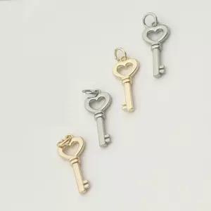 열쇠모양 펜던트 키링 악세사리 만들기 부자재 재료 펜던트 열쇠고리용품