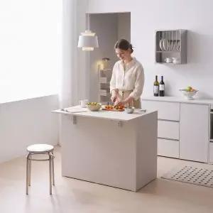 FC103 접이식 아일랜드 식탁 홈바 1000 1color