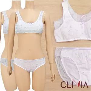 [보리보리/고아라]주니어1단계 야옹이 면스포츠브라팬티2종(CLB6040)