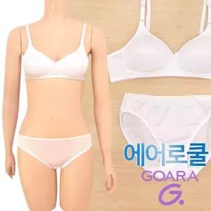 [보리보리/고아라]주니어2단계 에어로쿨 브라팬티2종(IB2466)