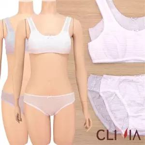 [보리보리/고아라]주니어1단계 쟈가드 면스포츠브라팬티2종(CLB6037)