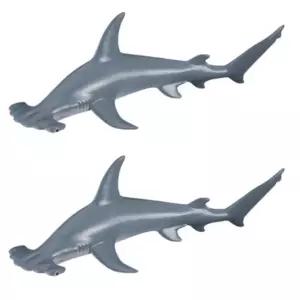 컬렉타 어린이 물고기 귀상어 미니 피규어 교구 X2개