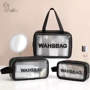 ( )다용도 방수백 수영 파우치 방수가방 목욕 세면도구 워시백 3종세트