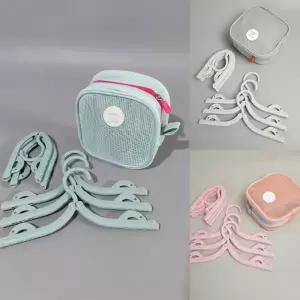 [OISO] 여행용 옷걸이 접이식 공간활용 휴대용 공간절약 여행용행거 캠핑 출장 간단