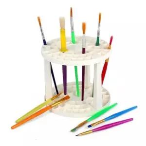 ( )미술 붓꽂이 화구 도구 정리 건조랙 49 홀 구분 칸칸붓 홀더 붓구분 구분펜 작업중